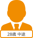 28歳 中途