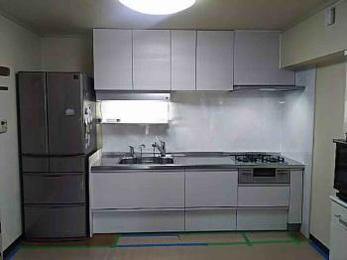 広く明るくなったキッチンに大満足です。お手入れもとてもしやすくなりました。