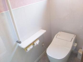 お掃除にこだわったトイレです♪