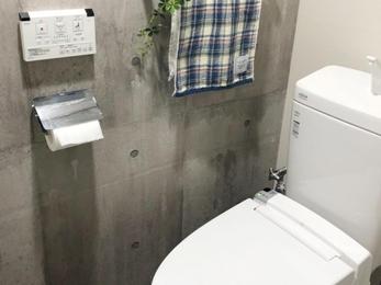 トイレの中がお洒落なインテリア空間に